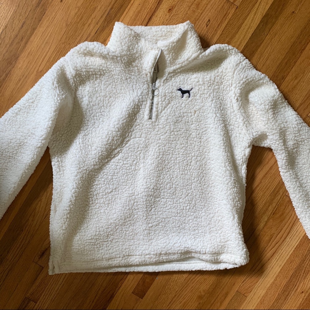 PINK Sherpa jacket